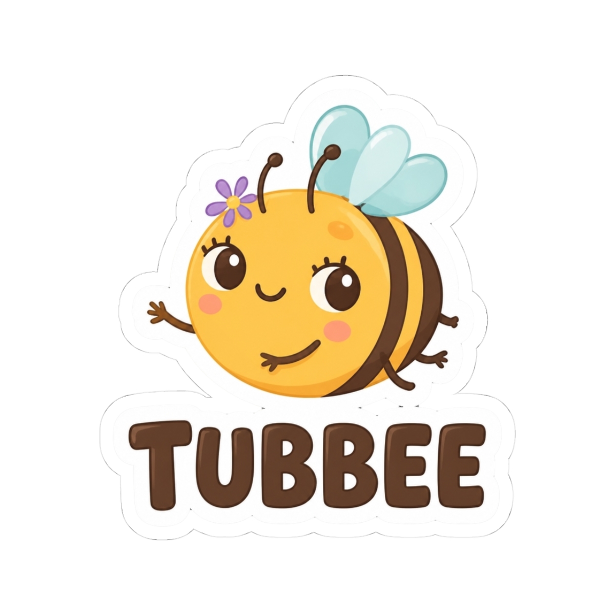 Tubbo Merch Tubbo Bee Tubbee Sticker - Official Stickers merchandise