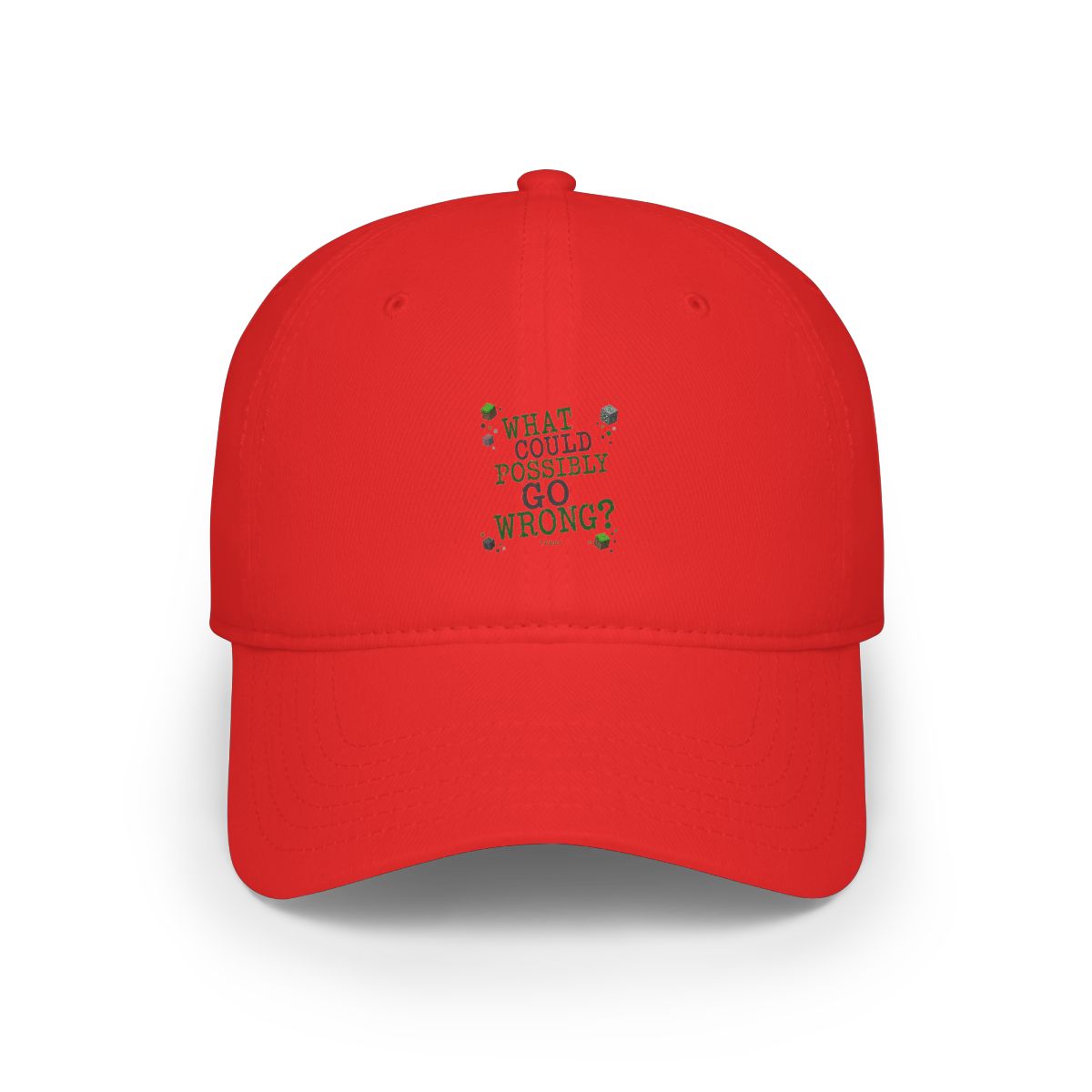 Tubbo "WHAT COULD POSSIBLY GO WRONG?" Hat - Official hats merchandise