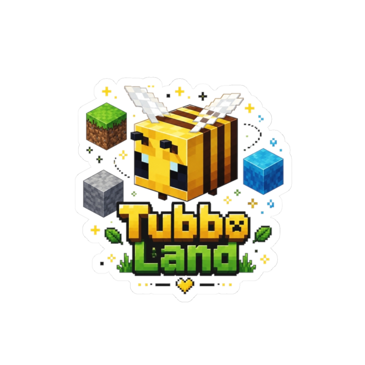 Tubbo "Tubbo Land" Sticker - Official Stickers merchandise