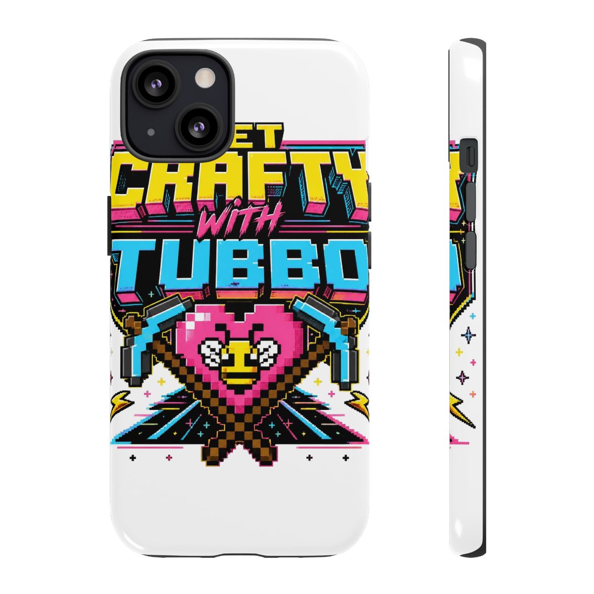 Tubbo "Get Crafty with Tubbo" Phone Case - Official phone-cases merchandise