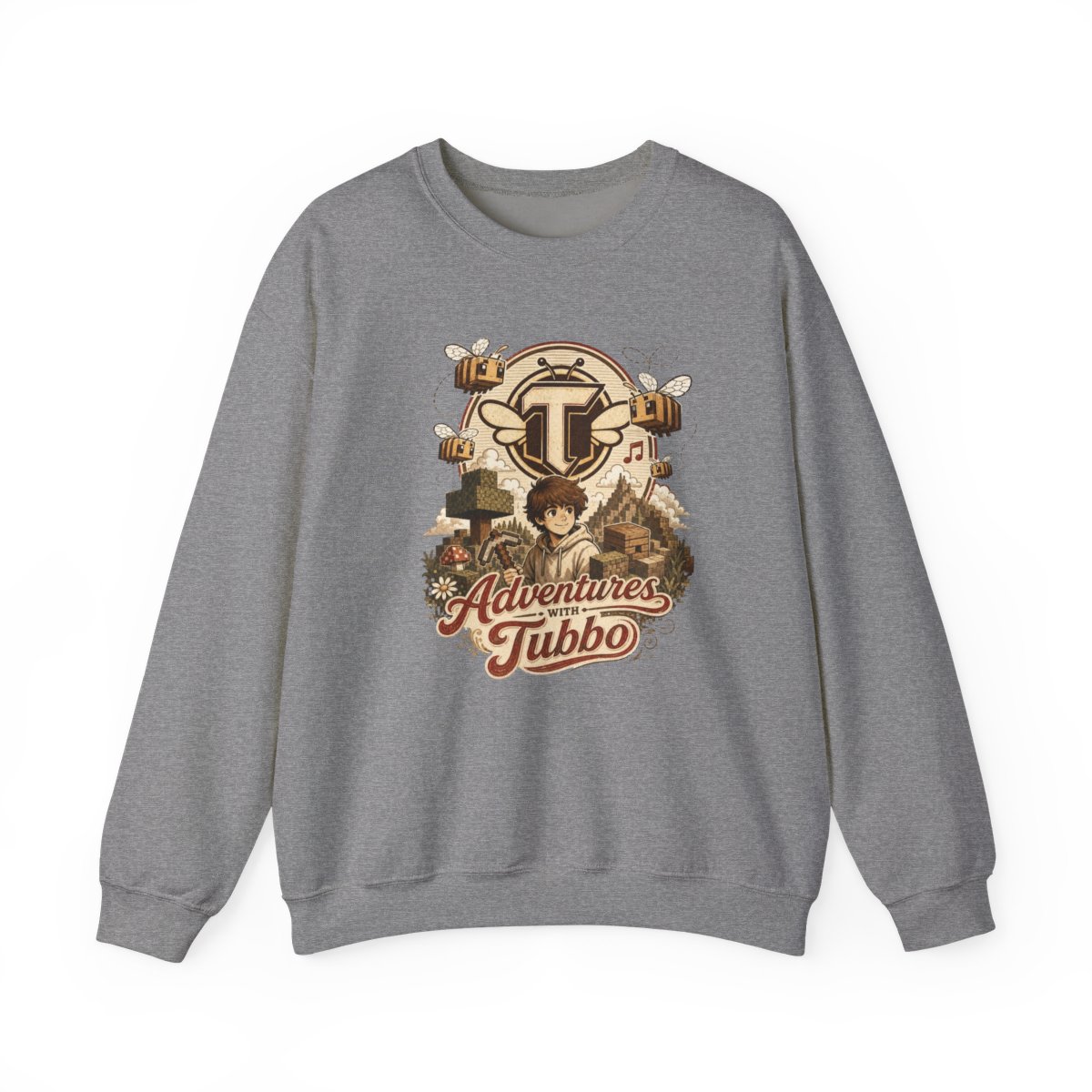 Tubbo "Adventures with Tubbo" Crewneck - Official sweatshirts merchandise