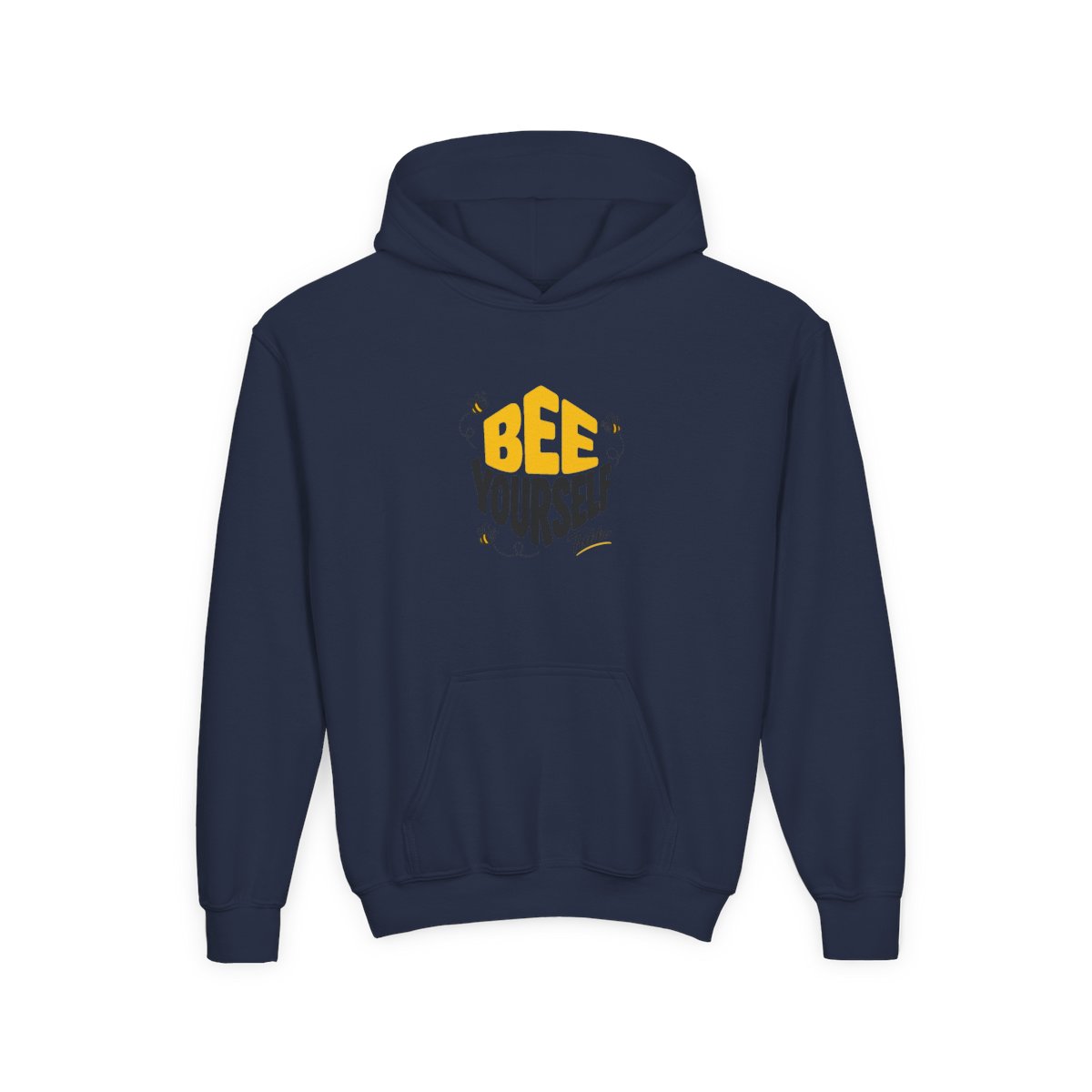 Tubbo "BEE YOURSELF" Kids Hoodie - alternate angle 3, merchandise