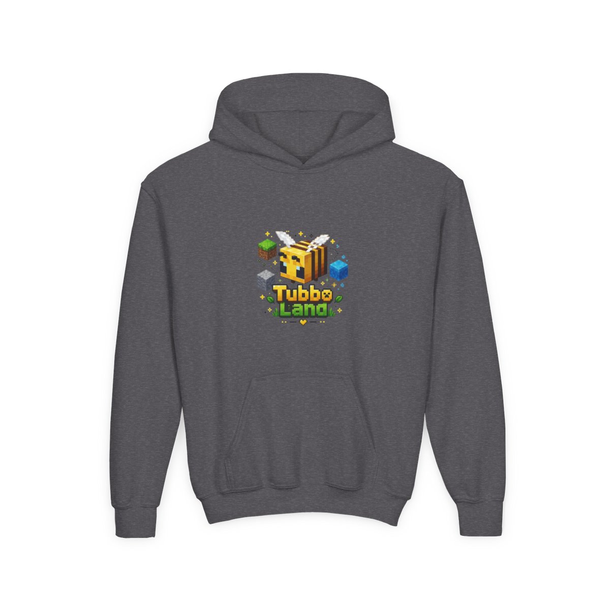 Tubbo "Tubbo Land" Kids Hoodie - alternate angle 2, merchandise